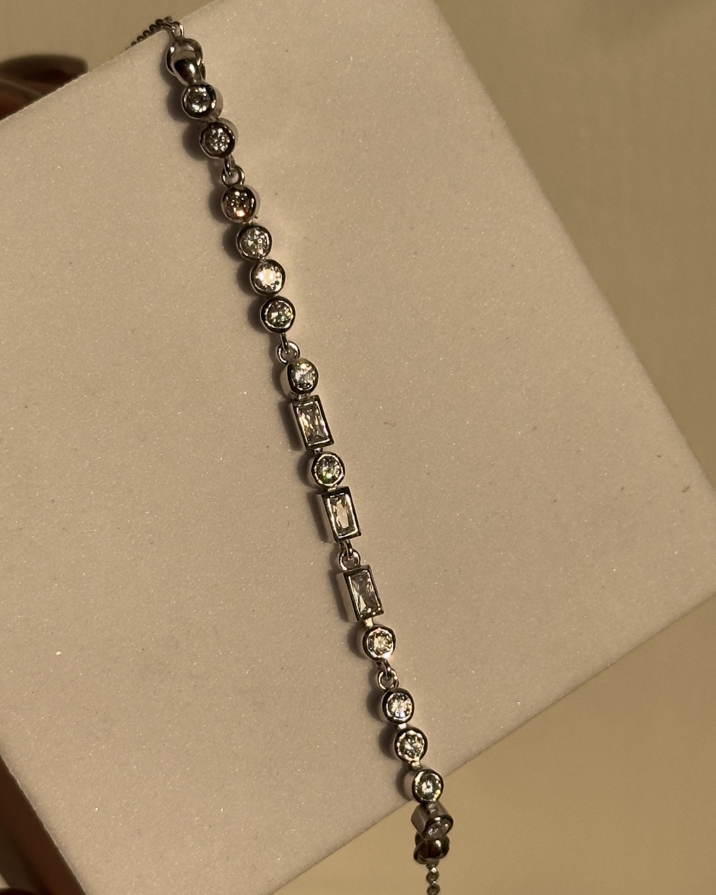 morse code baguette bracelet