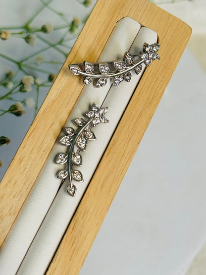 Leafy Spark Earcuffs
