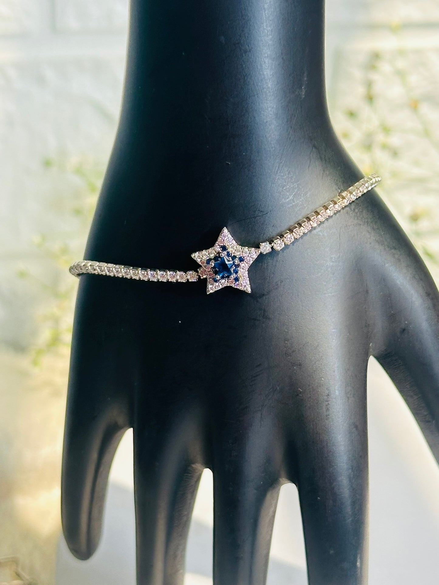 celestial blue bracelet