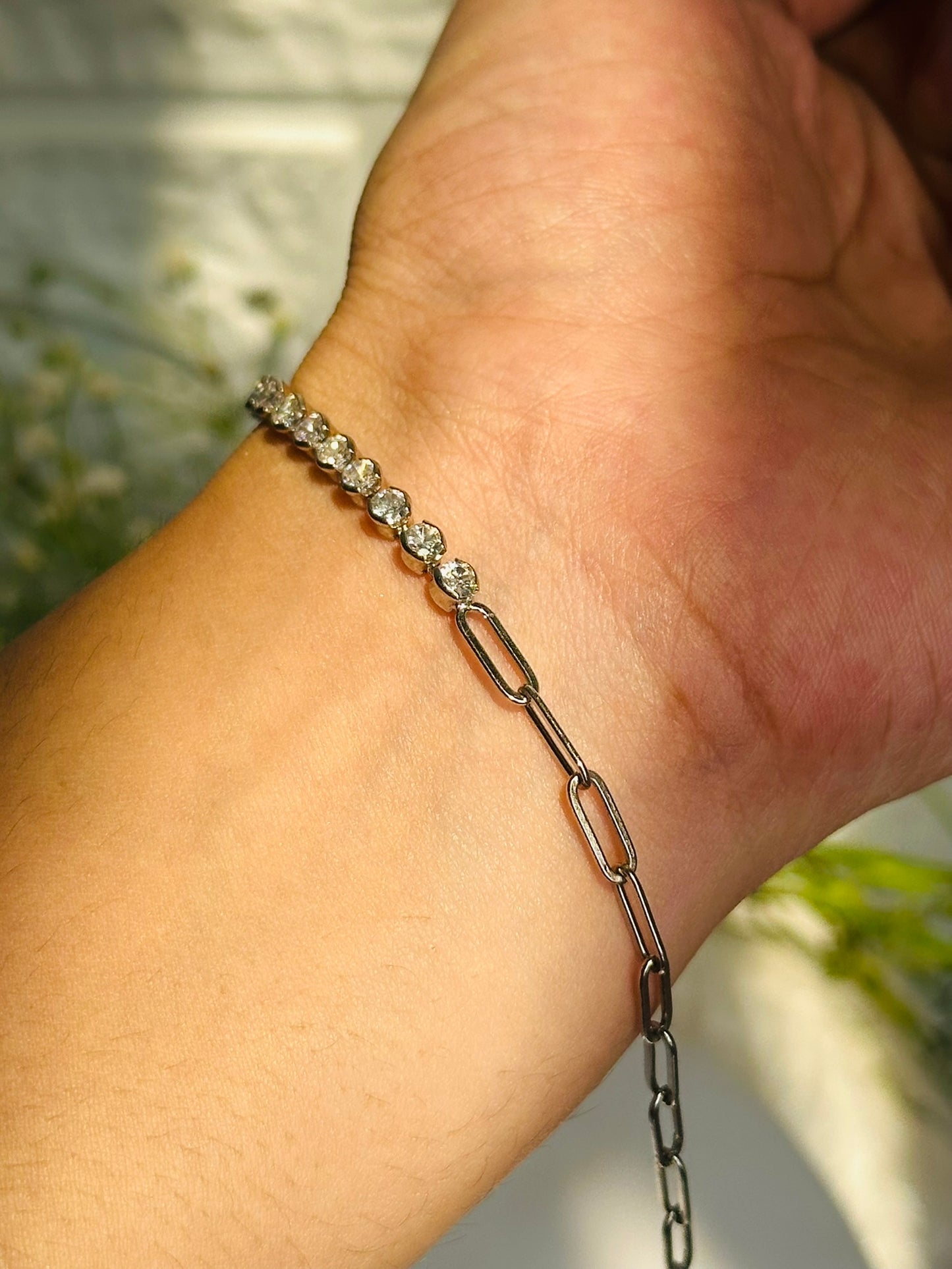 solitaire bracelet