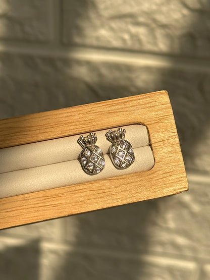 Pineapple Glow Studs