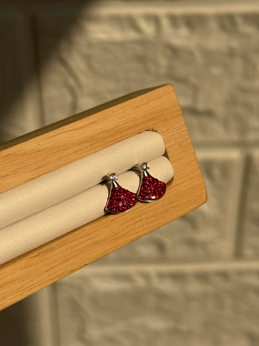 Ruby Glow Studs