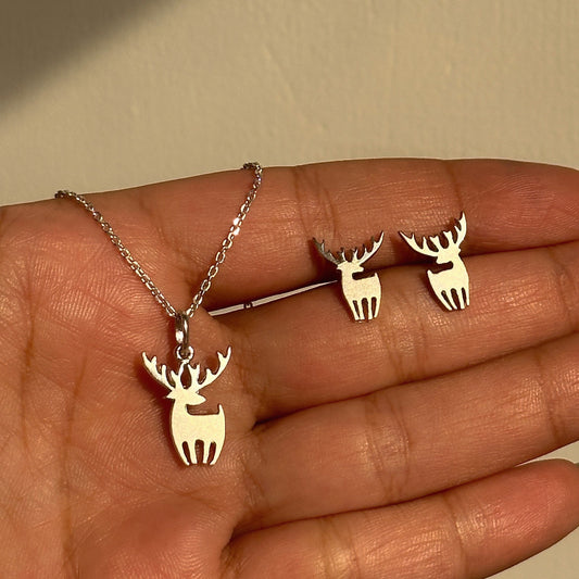 Mystic Deer Pendant Set