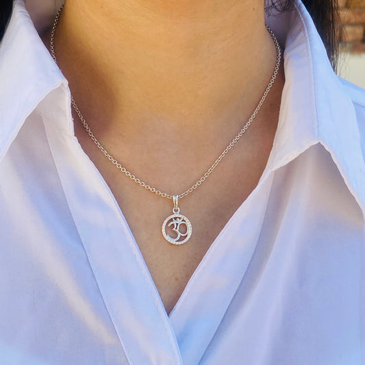Om Glow Neckpiece