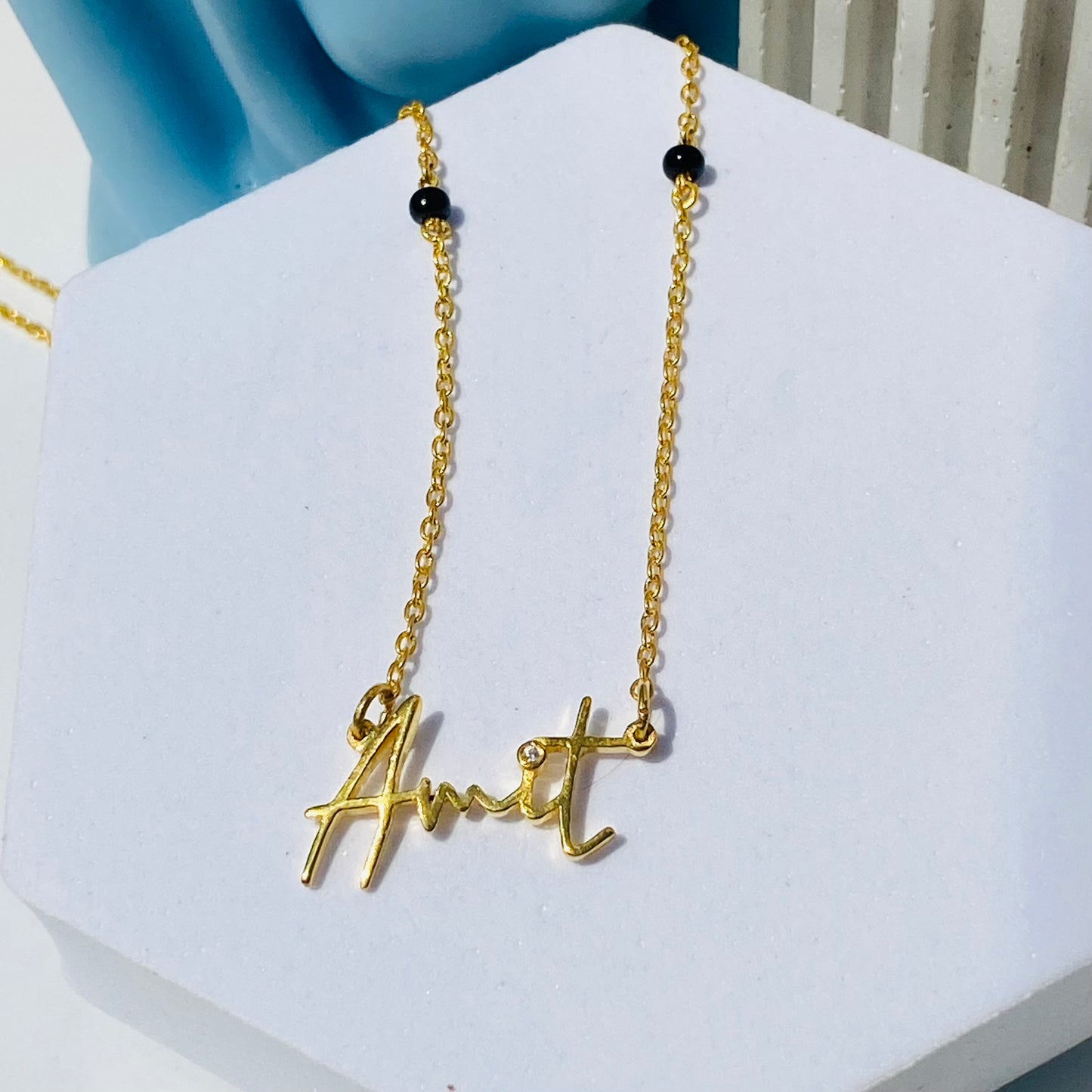 personalized name mangalsutra