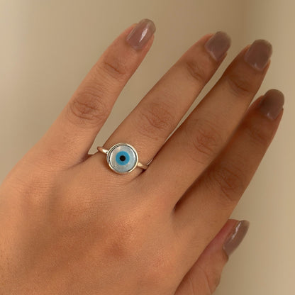 Majestic Evil Eye Ring