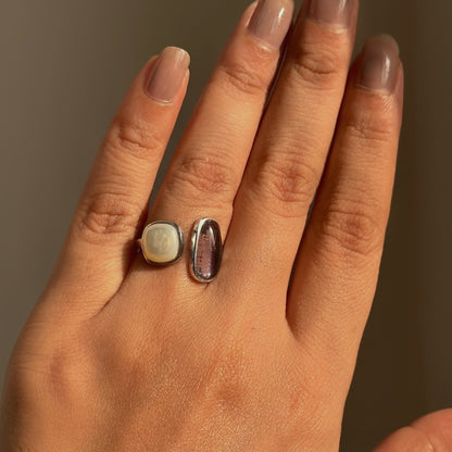 Dual Gem Harmony Ring
