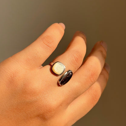 Dual Gem Harmony Ring