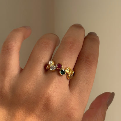 Navratna Nine Gems Ring