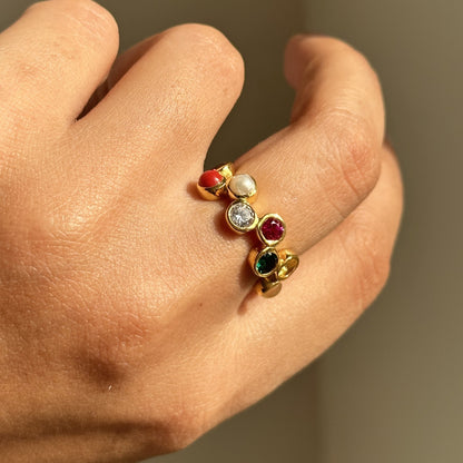 Navratna Nine Gems Ring