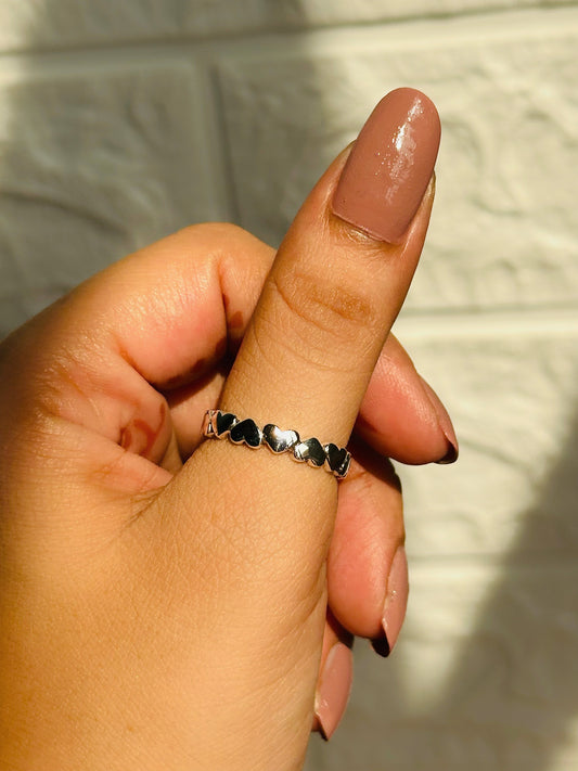 Sweetheart Ring – 925 silver heart ring | House of Binti