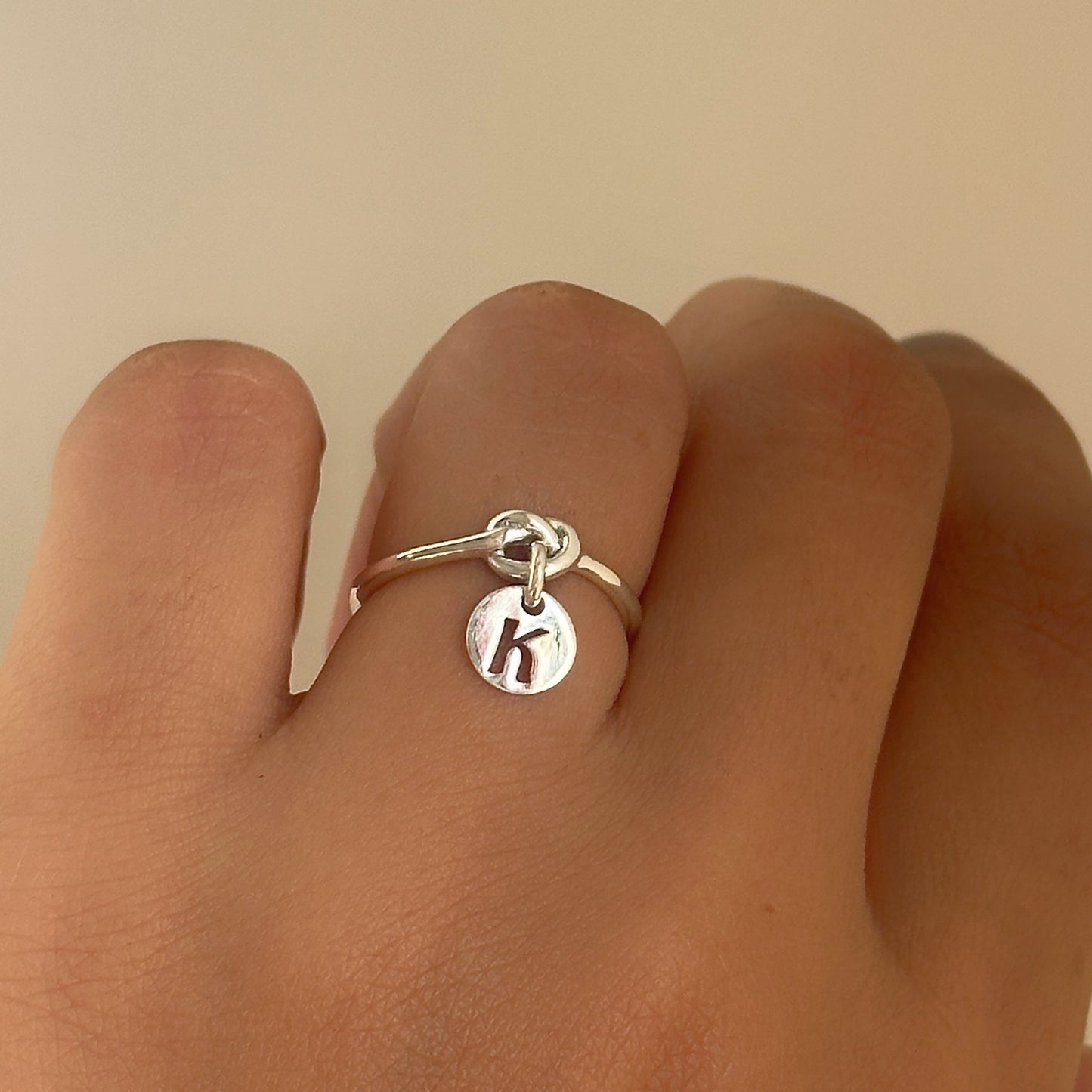 initial charm ring