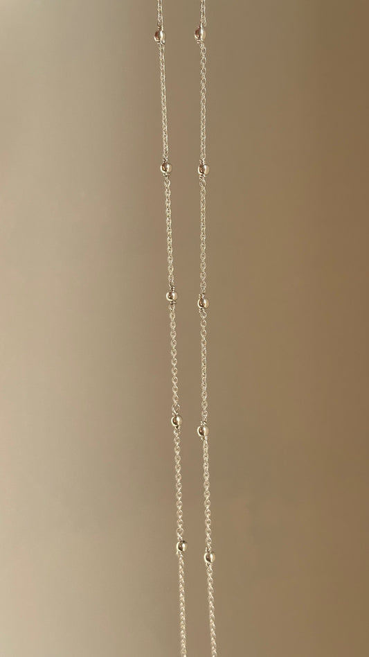 Minimal Bead Anklet