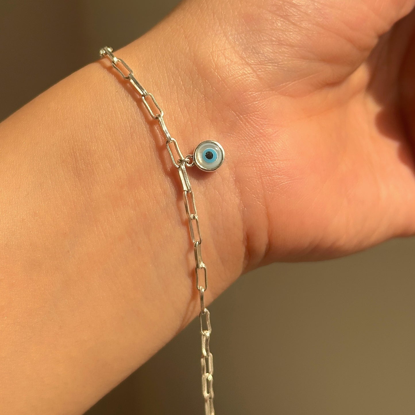 evil eye charm bracelet