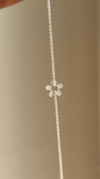 Floral Charm Bracelet