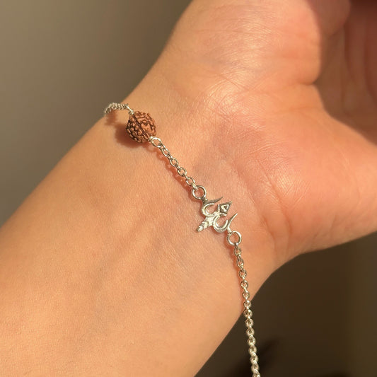 Rudra Trishul Bracelet