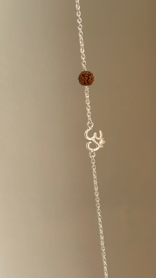 Om Rudraksha Bracelet