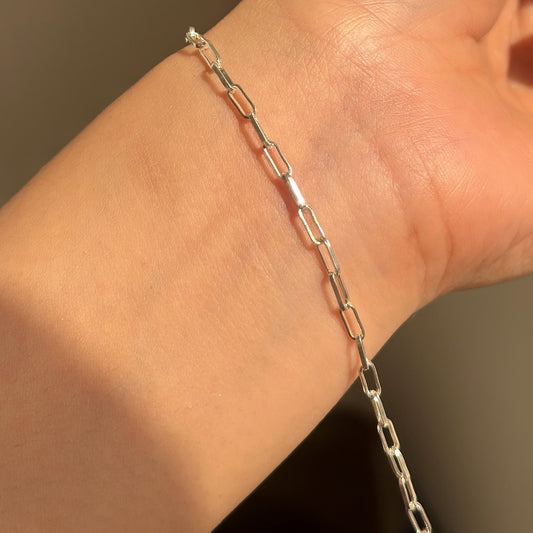Paperclip Link Bracelet