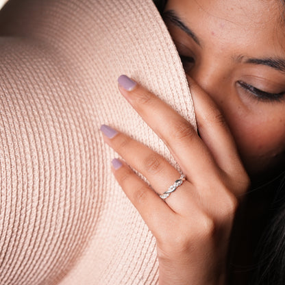 Woven Waves Ring