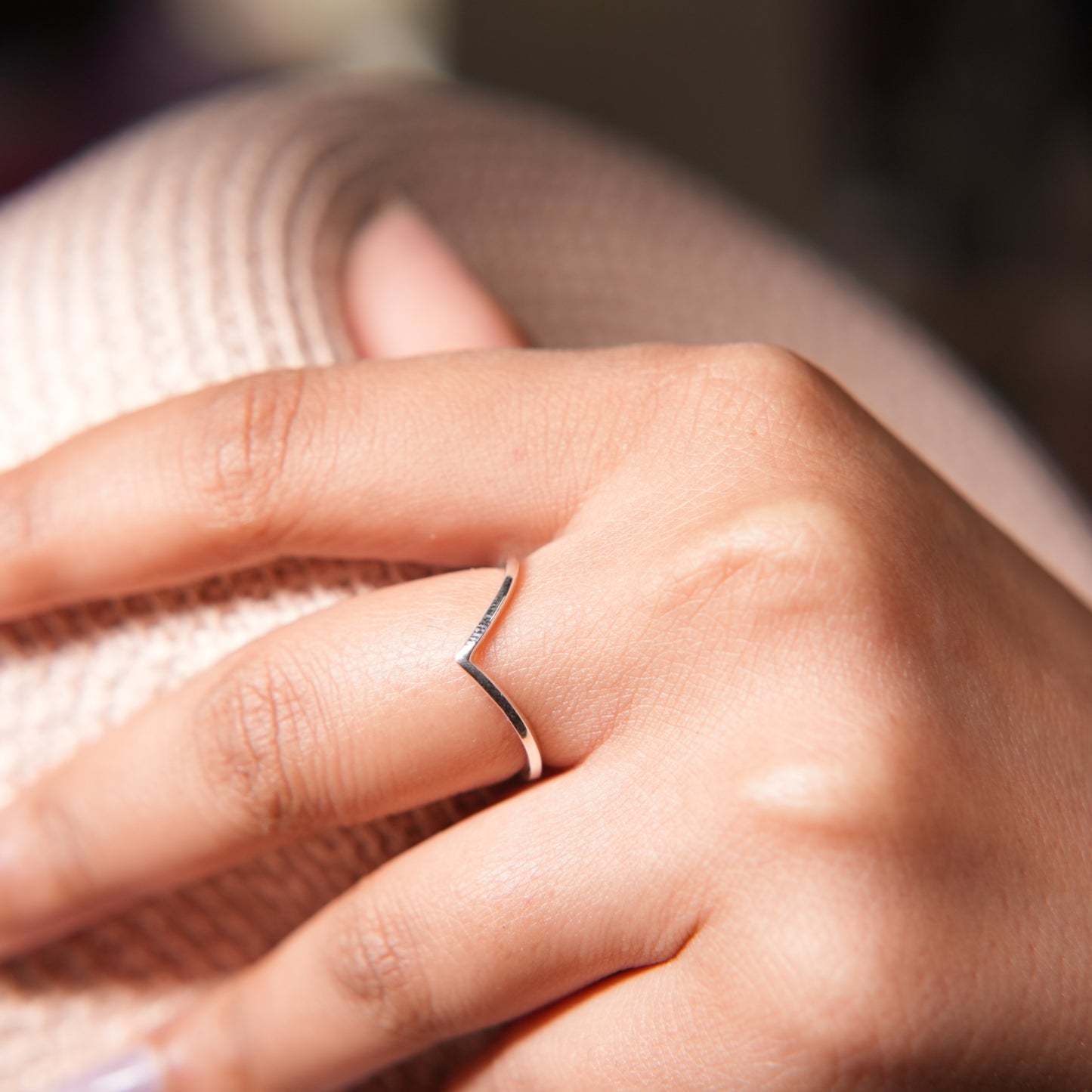 shine & sleek stack ring