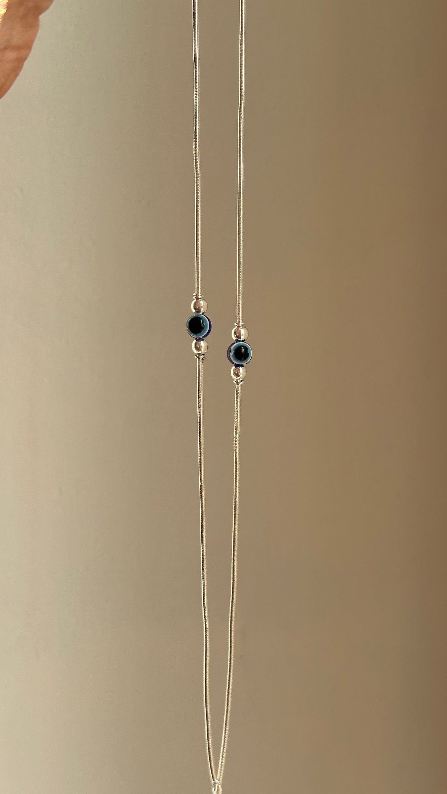 evil eye ball anklet