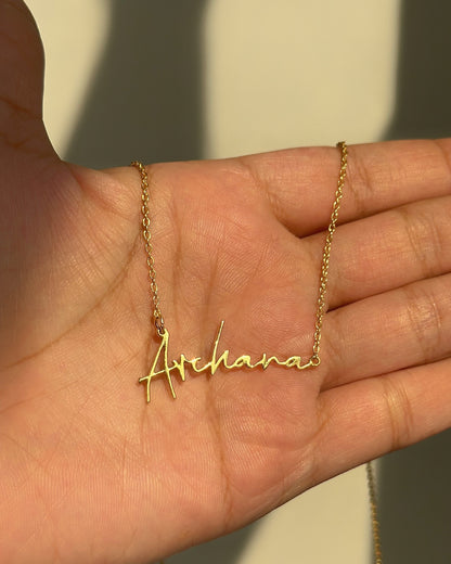 Personalized Name Neckpiece