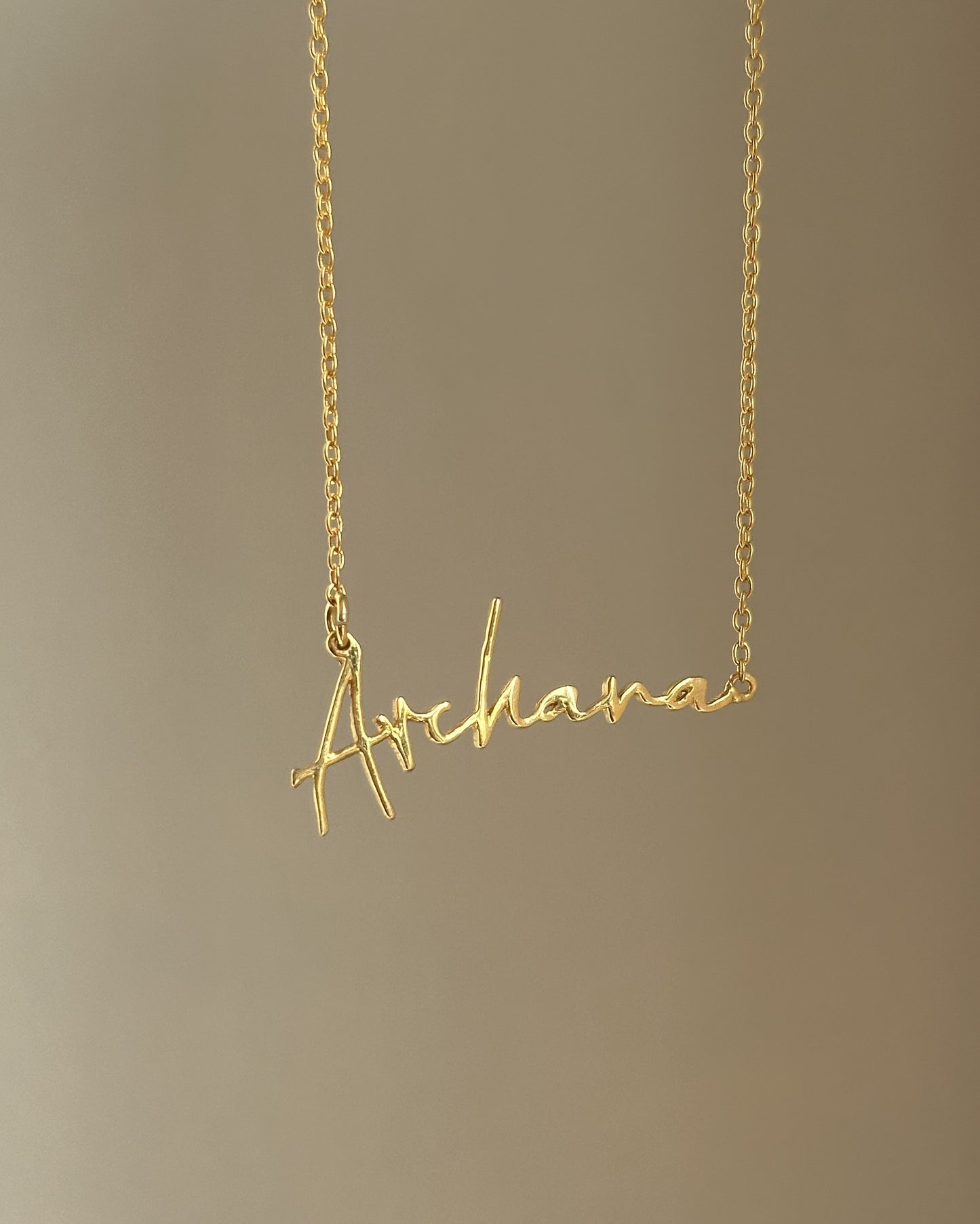 personalized name neckpiece