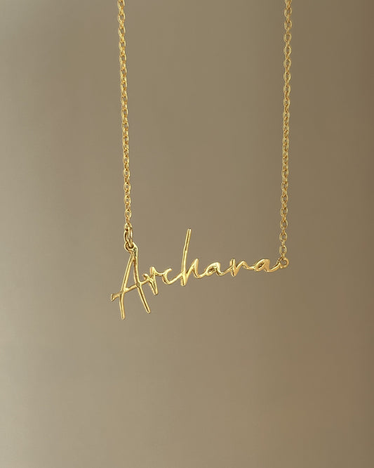 Personalized Name Neckpiece