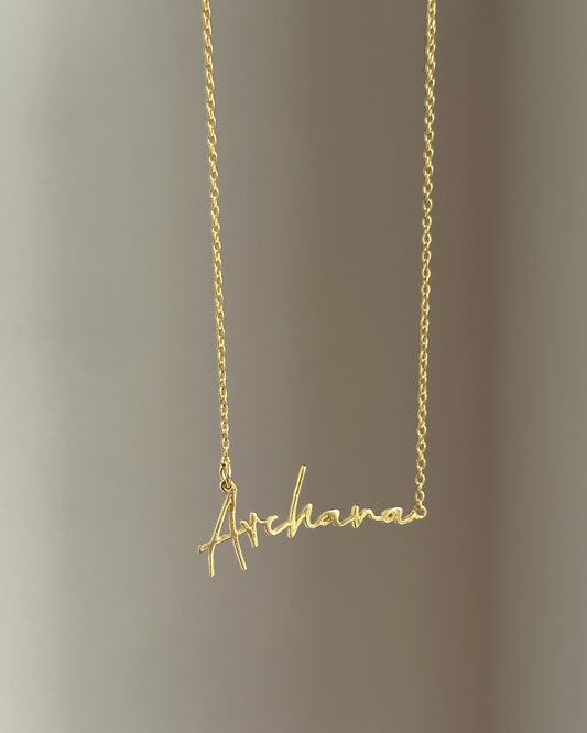 Personalized Name Neckpiece