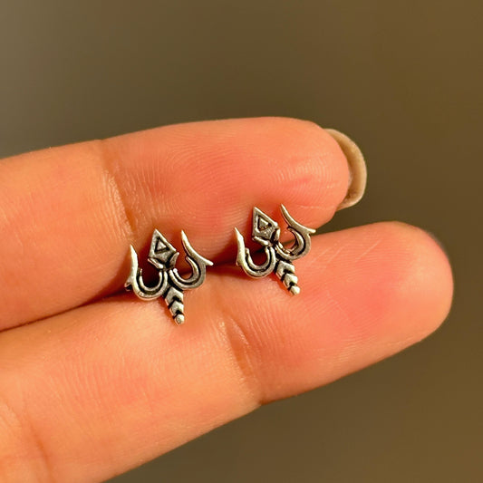 Divine Trishul Studs