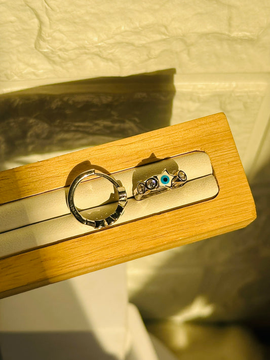 Evil Eye Hoops 2