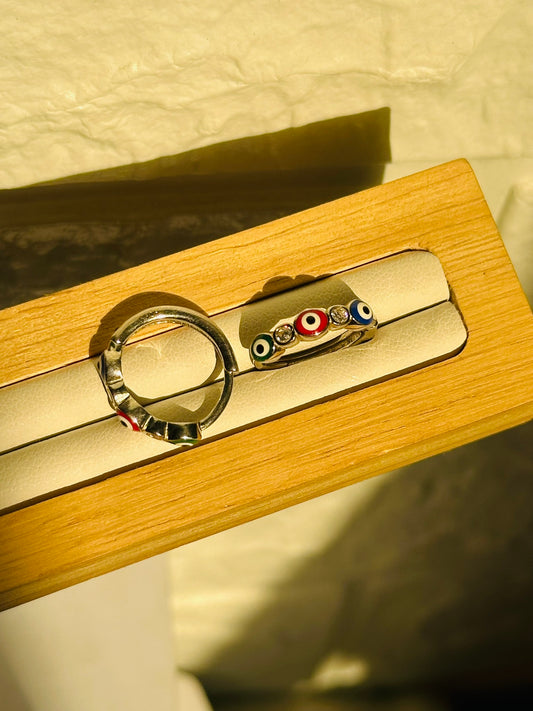 Evil Eye Hoops 7
