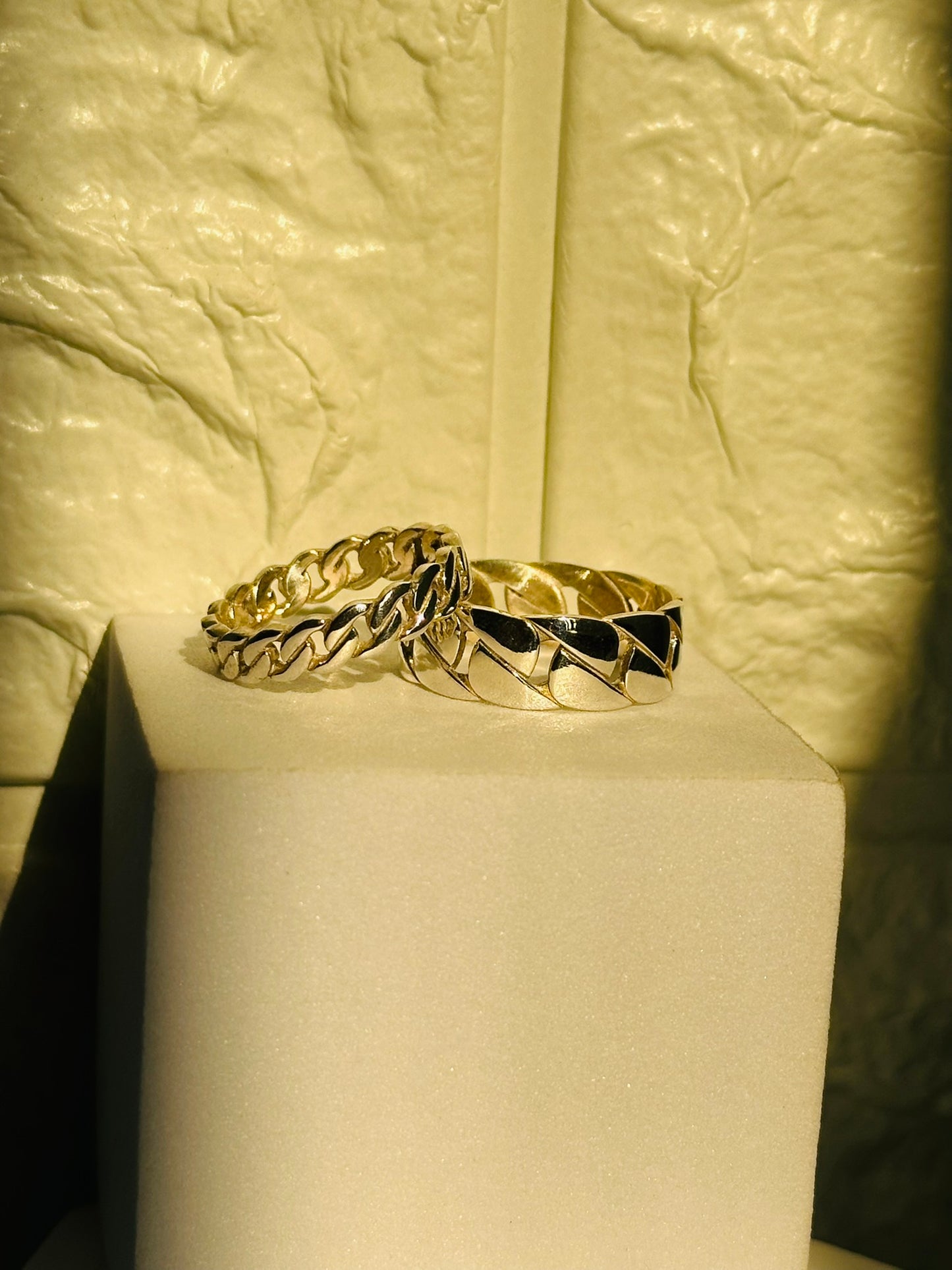cuban bond couple rings