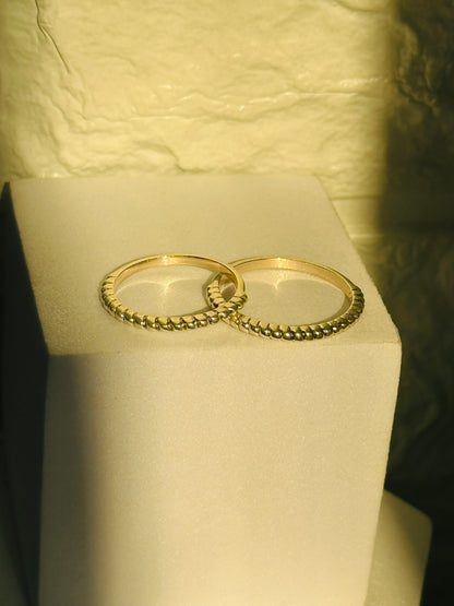 Eternal Twist Couple Rings