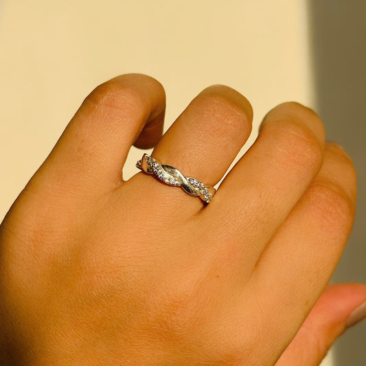 Woven Waves Ring