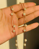 Double Line Pearl Chain (Rose Gold)