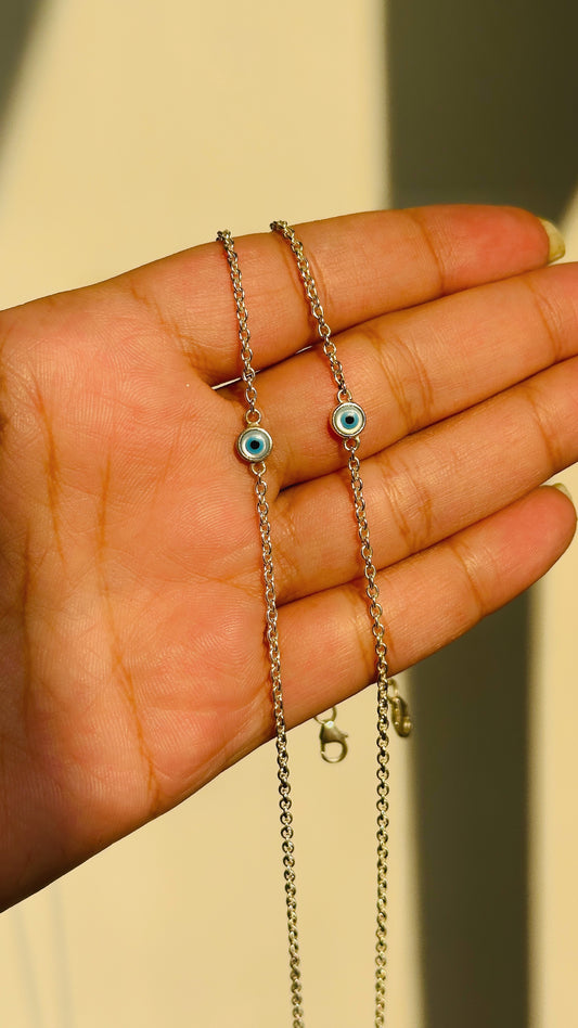 Minimal Nazar Anklet