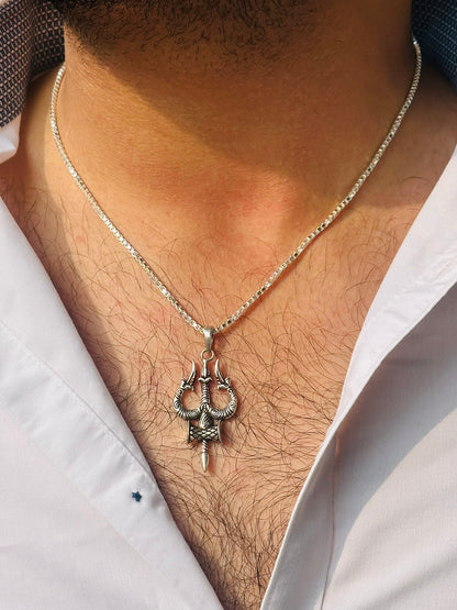Oxo Trishul Locket