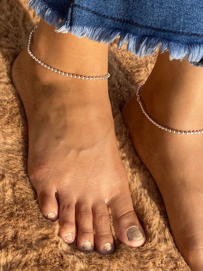 Ball anklets (Ball size 2.7 mm)