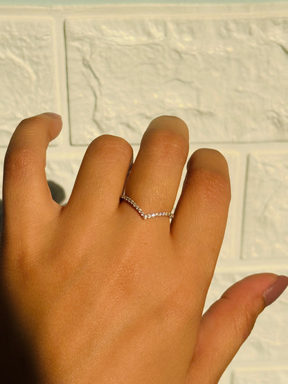 Sparkle Wave Ring