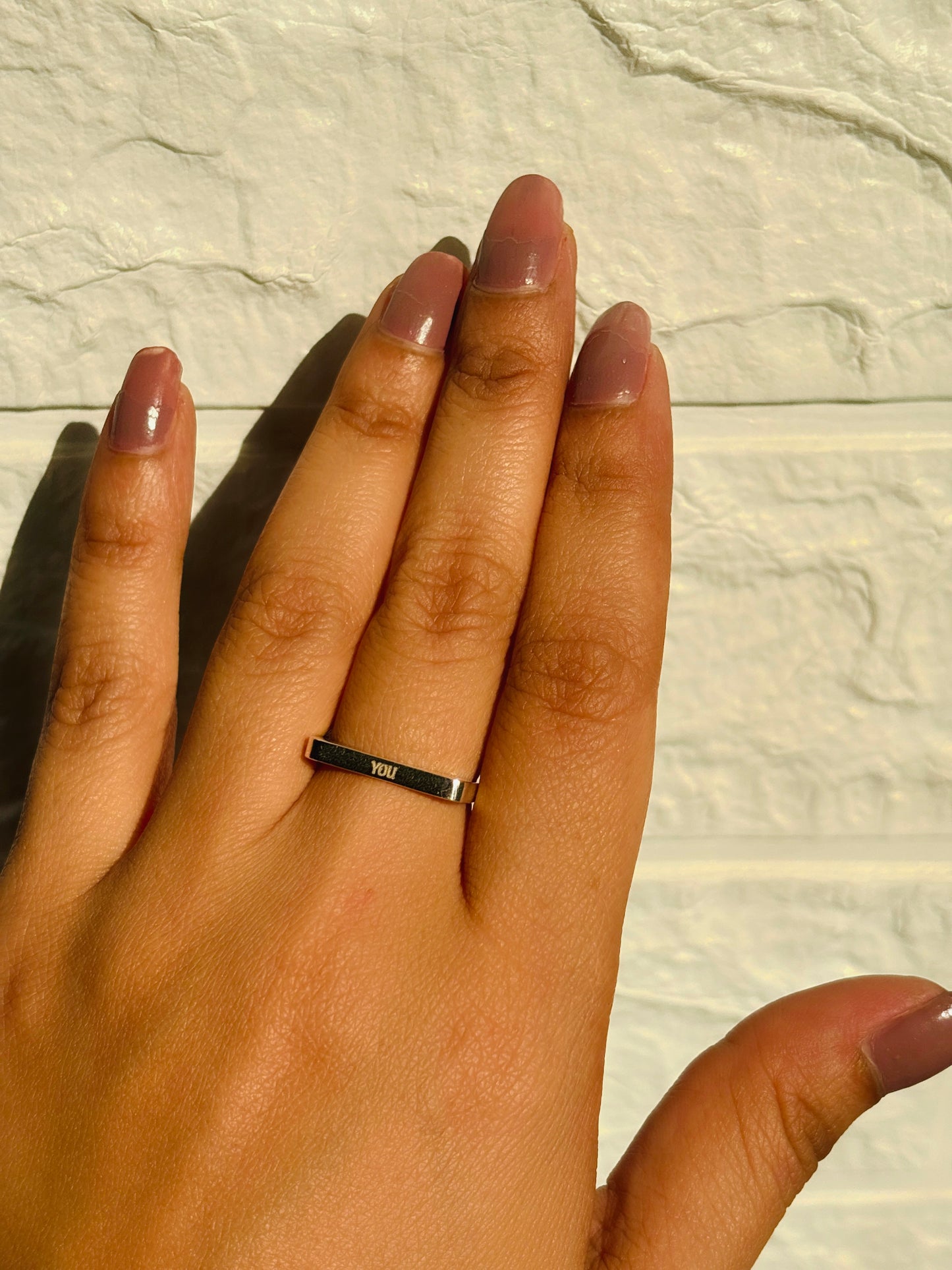 frame of words ring