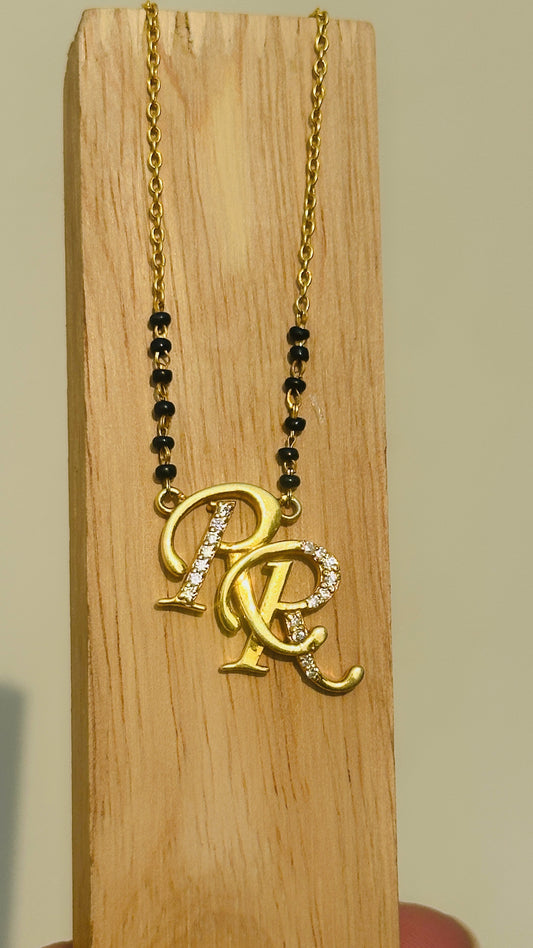 Couple Initials  Mangalsutra