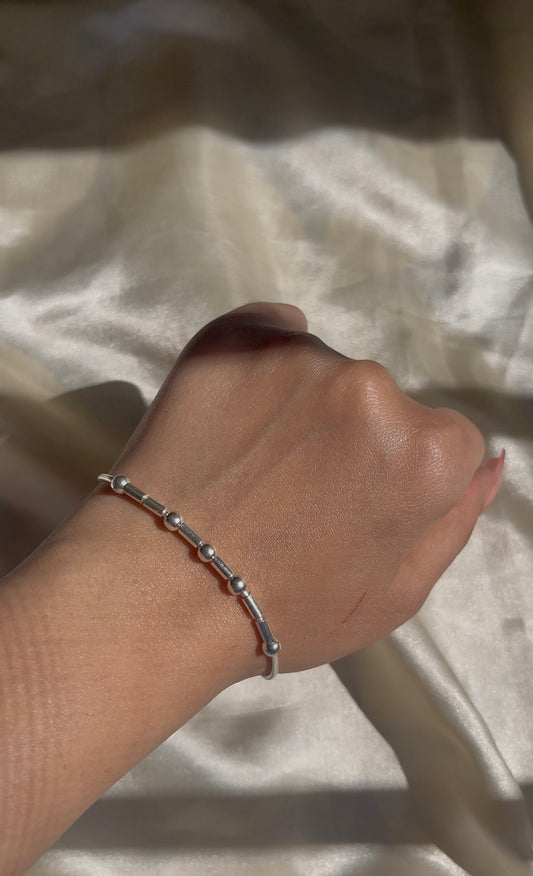 Morse Code Bracelet – 925 silver bracelet | House of Binti