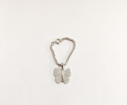 Butterfly Watch Charm