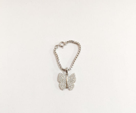 Butterfly Watch Charm