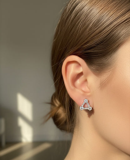 Crystal Spark Studs