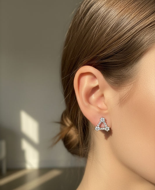 Crystal Spark Studs