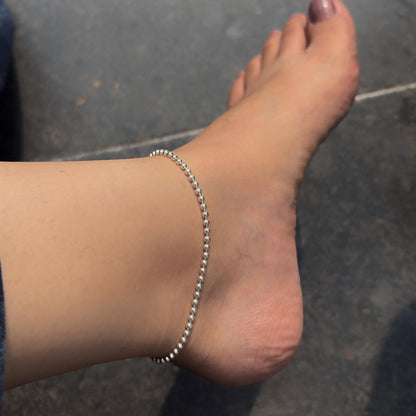 Ball anklets (Ball size 2.7 mm)
