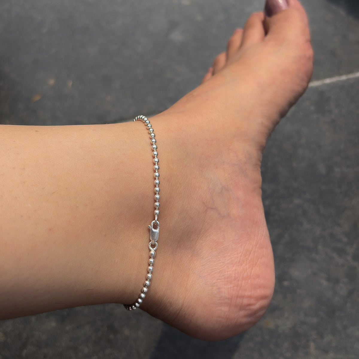 ball anklets (ball size 2.7 mm)