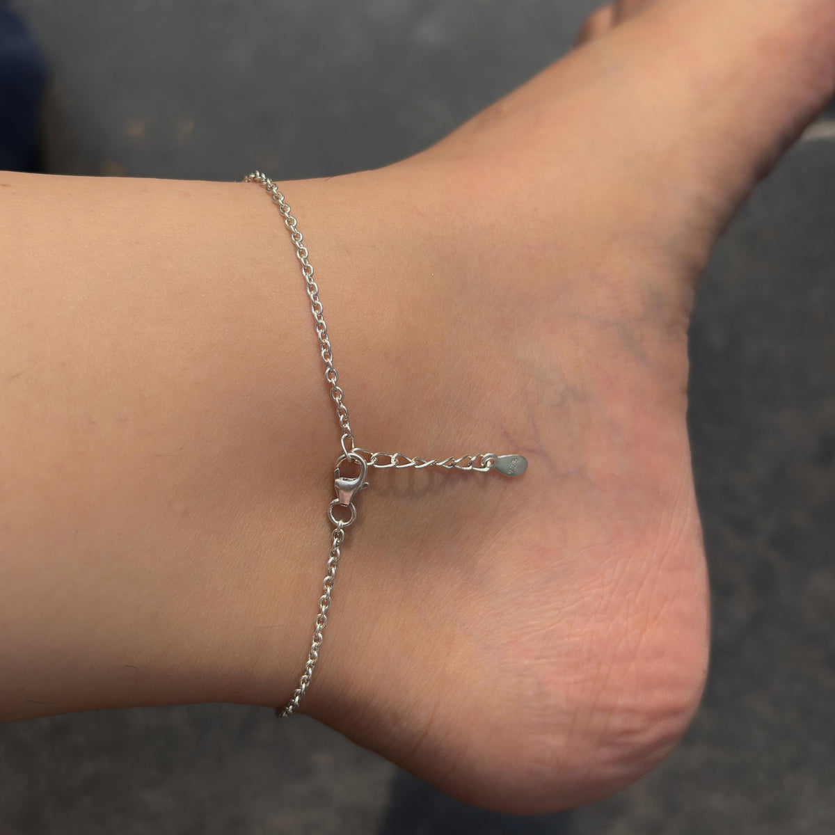 classic evil eye anklet